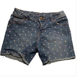 Girl's polka dot shorts